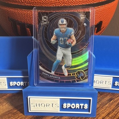 Panini 2023 Spectra Rookies Sam LaPorta RC #139 Hyper Prizm 35/75 Lions