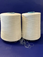 Lot 2 Spool Cone COBWEB SOFT Peru SUPER Baby Alpaca Silk Yarn 2lb 4oz 1030g 3008