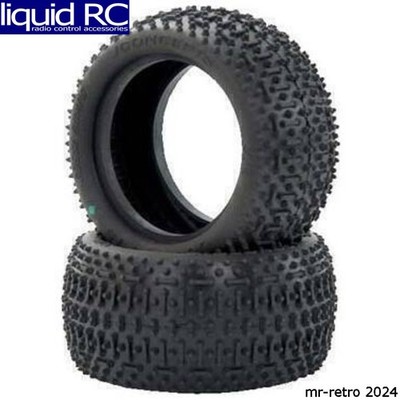 JConcepts 3018-02 Goose Bumps Rear Buggy Tires Green 2.2 (2)
