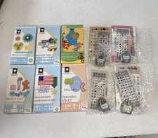 Lot Of 10 Cricut Die Cut Cartridges- All W/ Keypad Guides  Most Manuals