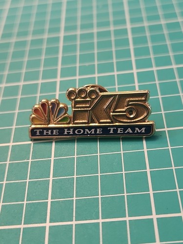 Vintage NBC Channel 5 The Home Team goldfarbene Anstecknadel - Bild 11 von 18