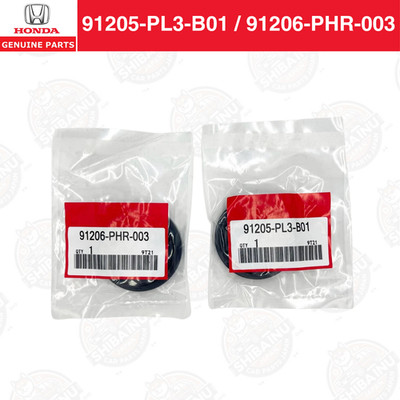 HONDA Original Antriebsachsen-Öldichtungen Paar 91205-PL3-B01 91206-PHR-003 f...