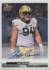 2023 Upper Deck CFL Auto Jake Ceresna #89 Auto 1o9l