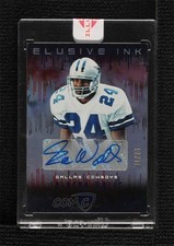 2018 Panini Illusions Elusive Ink Blue 1/25 Everson Walls #EI-EW Auto 1q7