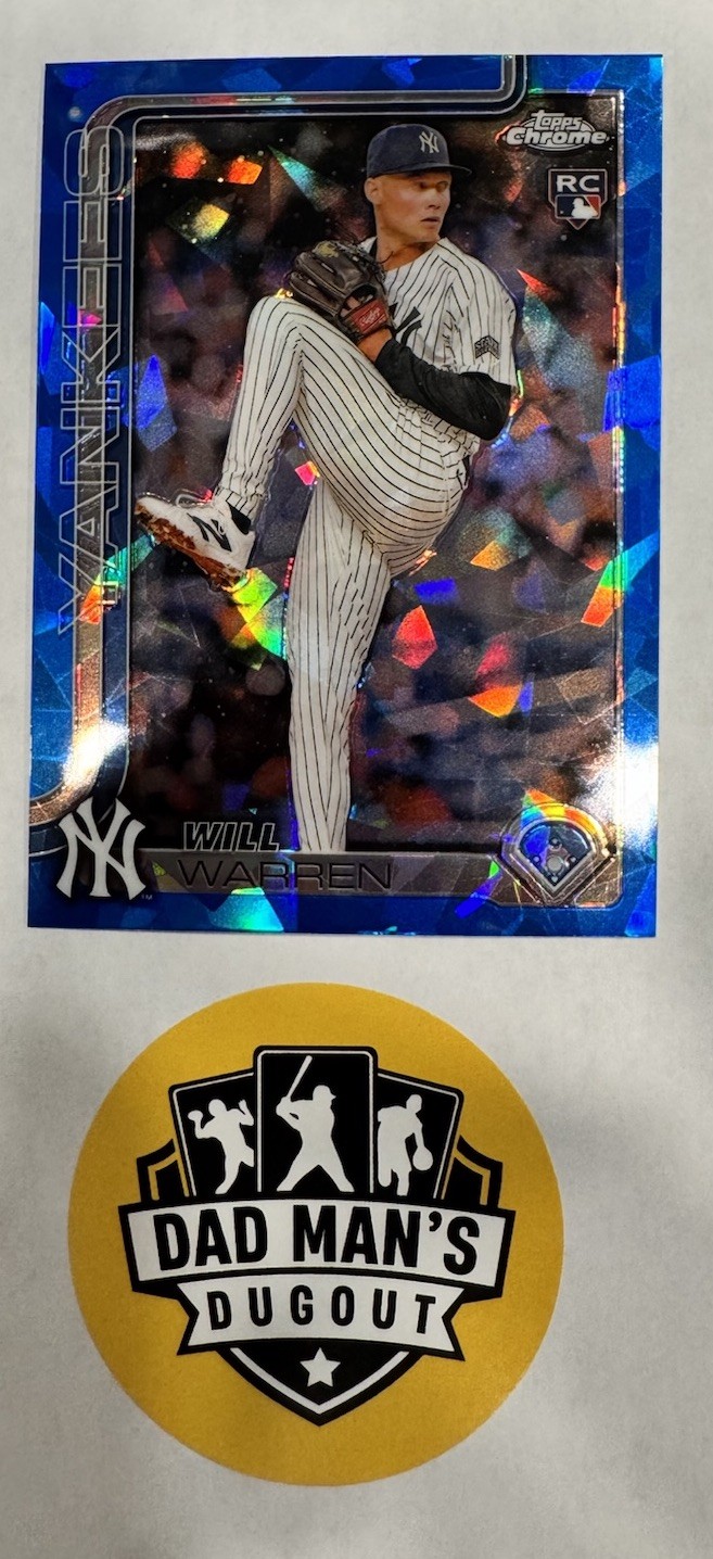 2025 Topps Chrome Sapphire Edition - Will Warren #81 (RC) New York Yankees