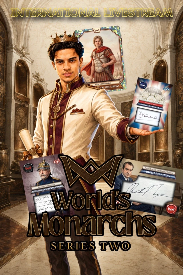 🇪🇺 WORLD’S MONARCHS SERIES TWO