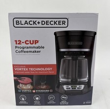 BLACK+DECKER 12-Cup Programmable Coffeemaker,...