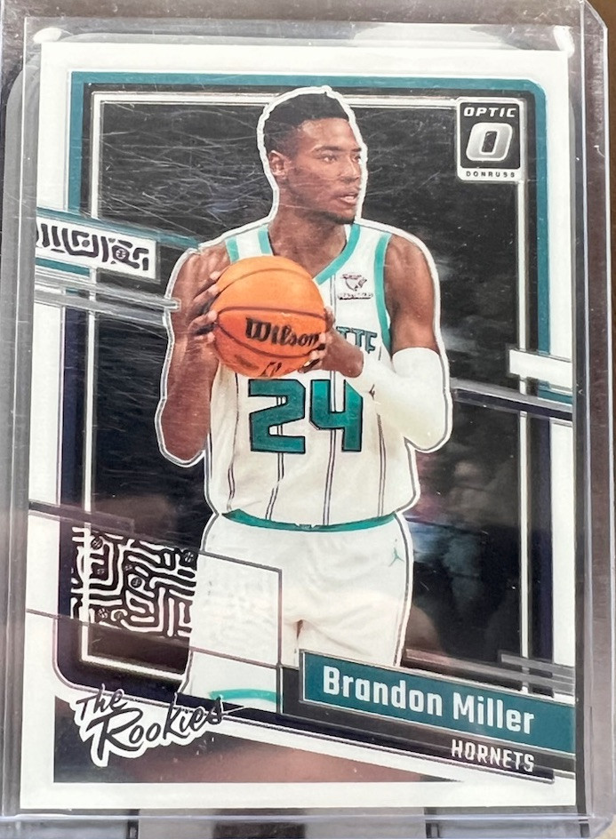 2023-24 Panini Donruss Optic - The Rookies #1 Brandon Miller (RC)