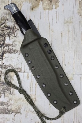 KYDEX SHEATH  with DROP CLIP FOR BUCK 120 GENERAL,  HANDCRAFTED, BUKYD920