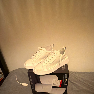 Antony Morato Hopper Soft Leather Men's White Low Top Lace-Up Sneakers New