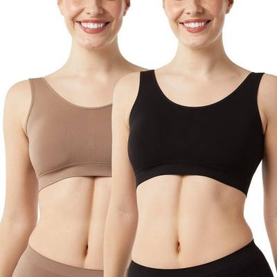 32 Degrees Layer Zero Women's Seamless Bra 1 or 2 bra