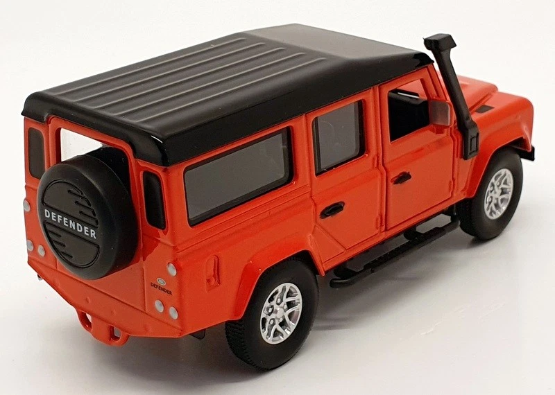 Tayumo 1/36 Pull Back & Go 36100010 Land Rover Defender 110 Tangiers Orange - Image 2 of 4