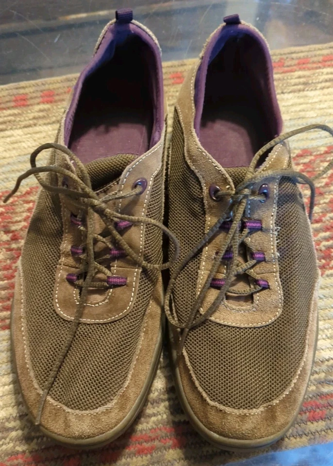 Кроссовки женские Grasshoppers Explore на шнуровке размер 12 N оливковая кожа текстиль - Изображение 2 из 4