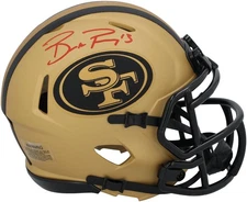 Brock Purdy San Francisco 49ers Autographed Riddell Rave Speed Mini Helmet