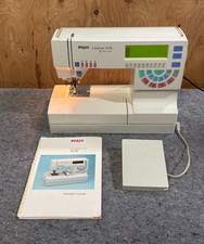 Macchina da ricamo/cucire PFAFF Creative 7570 con pedale *LEGGI*