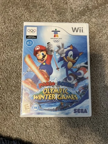 Mario and Sonic at the Olympic Winter Games for Nintendo Wii (CIB)