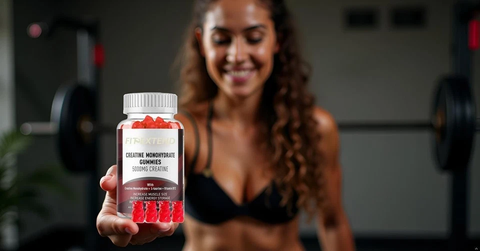 Complejo creatina 5g 30 DÍAS creatina monohidrato saborizadas gomitas 5000mg - BAYA Foto 4 de 4