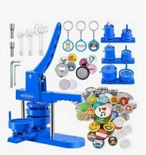 500pc 3 sizes of Pins, Fridge Magnet, Bottle Opener, Key chains Maker NEW IN BOX