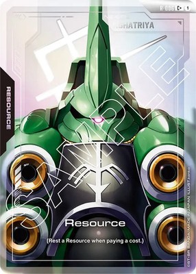 Resource (R-006) (C+) Foil | Newtype Rising | Kshatriya
