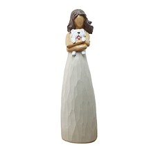 Figurines, Sympathy, Memorial, Pet Loss Gifts, Westie Gifts for Woman with Dog