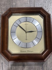 Vintage Seiko Wall Clock Westminster-Whittington Framed QQX217B Doesn’t Work