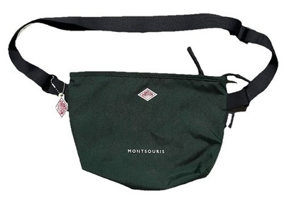 DANTON MONTSOURIS Cordura Sacoche Shoulder Bag Green Japan AS32-114-01