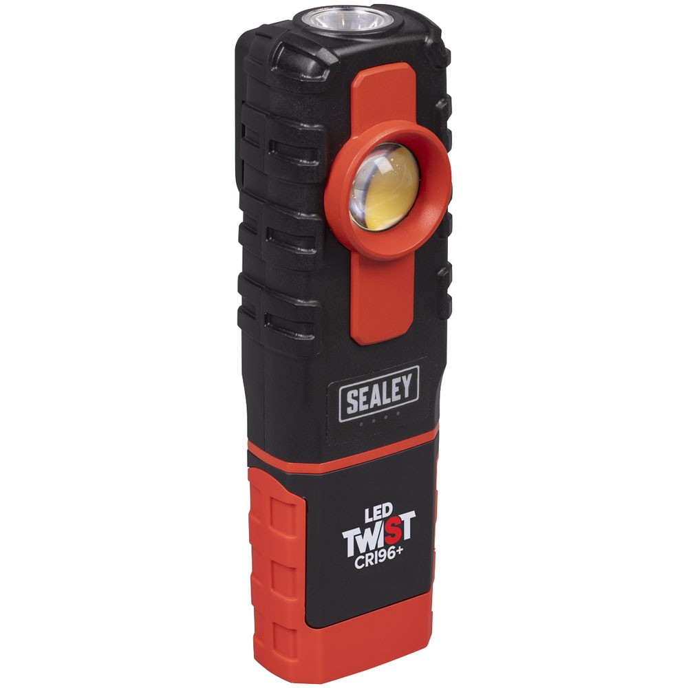 Sealey LED Twist Rechargeable Inspection Light 6W COB LED