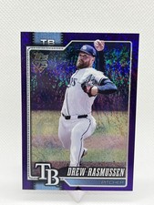 Topps 2026 Series 1 Purple Parallel Drew Rasmussen /250 Tampa Bay Rays