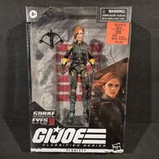 Scarlett  20     Snake Eyes Origins GI Joe Classified Series  6-Inch