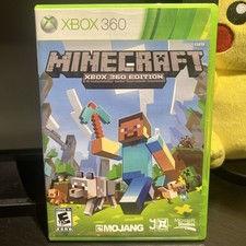 Microsoft Minecraft Xbox 360 Edition - Video Game No Manual Tested Working Steve