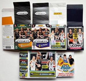 2025 WNBA/College Basketball Collectibles - Panini & Topps Boxes - EMPTY