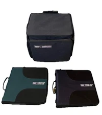 Lot Of 3 Crop In Style PSB 1 Zippered Cart Wheels 2 Binders Full Stickers Cutout