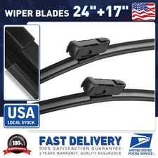 For Chevrolet Equinox 2010-2017 Replacement Windshield Wiper Blades 24''/17''