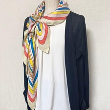 Hermès Carre 90 Silk Scarf Pegasus Landscape Used from JAPAN