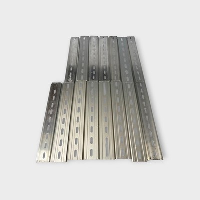 (Lot of 15) 8'' Top Hat DIN Rails For Mounting (35mm) - Lightly Used - Free Ship