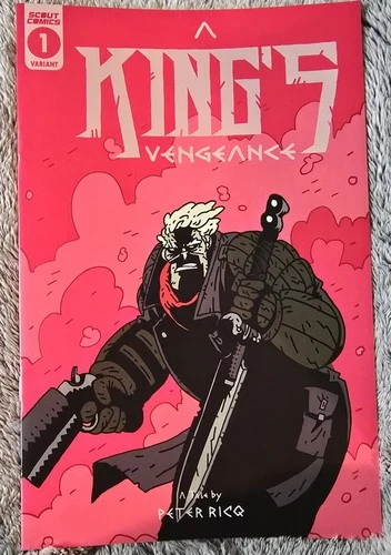 A Kings Vengeance #1 Scout Comics 2021 CBSN Variant Peter Ricq Davila Leblanc 
