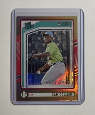 2024 Donruss Cam Collier #185 Rated Prospect Gold Holo /10