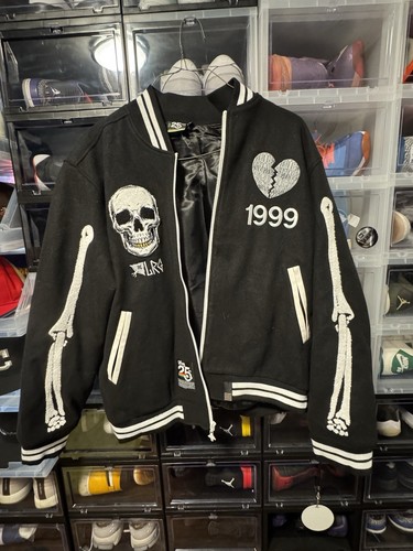 LRG skeleton Varsity jacket - Picture 1 of 3