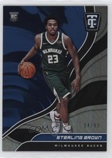 2017-18 Panini Totally Certified Rookies Blue 84/99 Sterling Brown #138 0c4