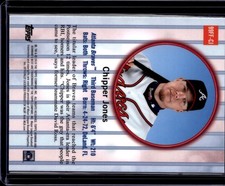 2019 Bowman's Best #99FF-CJ Chipper Jones 1999 Franchise Favorites