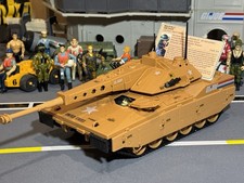 Vintage GI Joe Mauler Tank w Heavy Metal 1985 Hasbro ARAH Near Complete Working