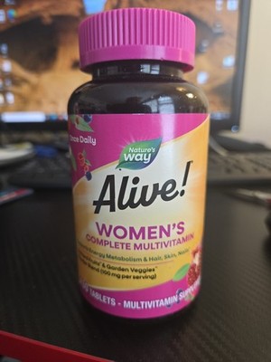 Nature'S Way Alive! Women S Complete Multivitamin, Supports Energy Metabolism