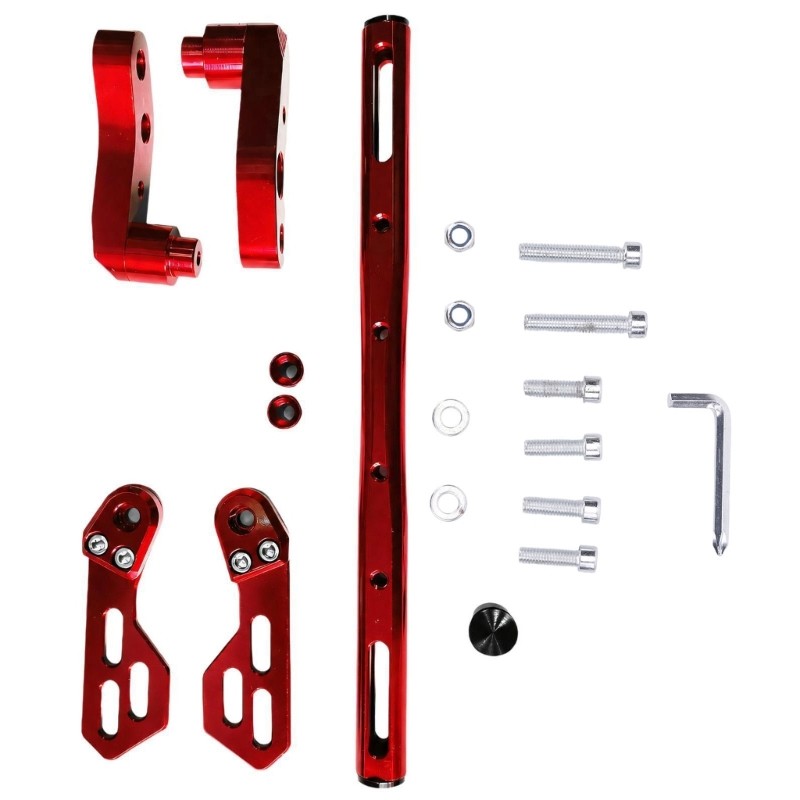 Camera Mounitng Rails Motorcycle Phone Mount Accessory Rail with Mirror-Base Brackets for ...