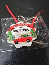 Our 1st Christmas Ornament MR MRS