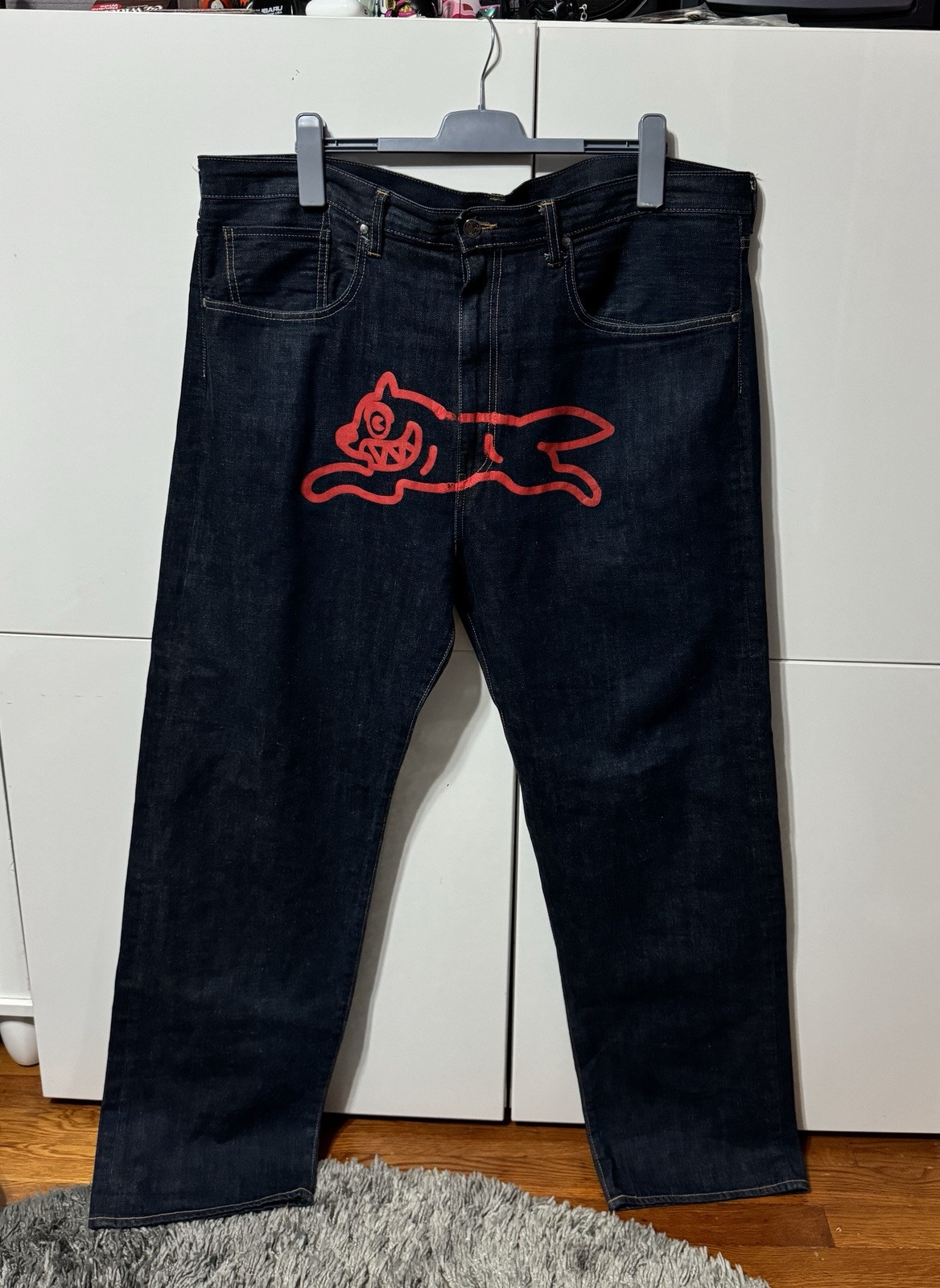パンツ bbc ice cream running dog denim pants IC24148_HEAVYWASHBLUE_01_1400x