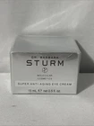 DR Barbara Sturm Super Anti-Aging Eye Cream .5 Oz, $225 Retail, Sealed/NIB
