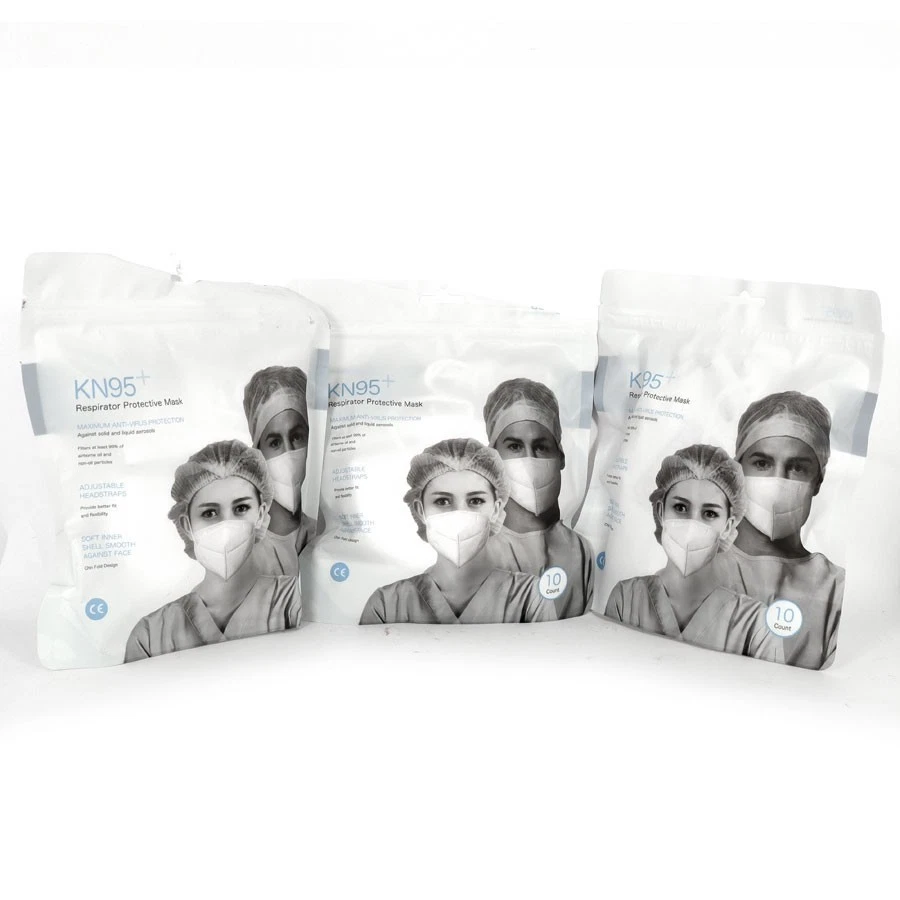 KN95+ Respirator Protective Masks Maximum Anti-virus Protection 10 Count (3 Bag)