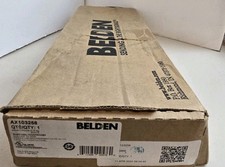 Belden AX103258 CAT5E HD-110 Patch Panel, 24-port, 1U, Black A3 