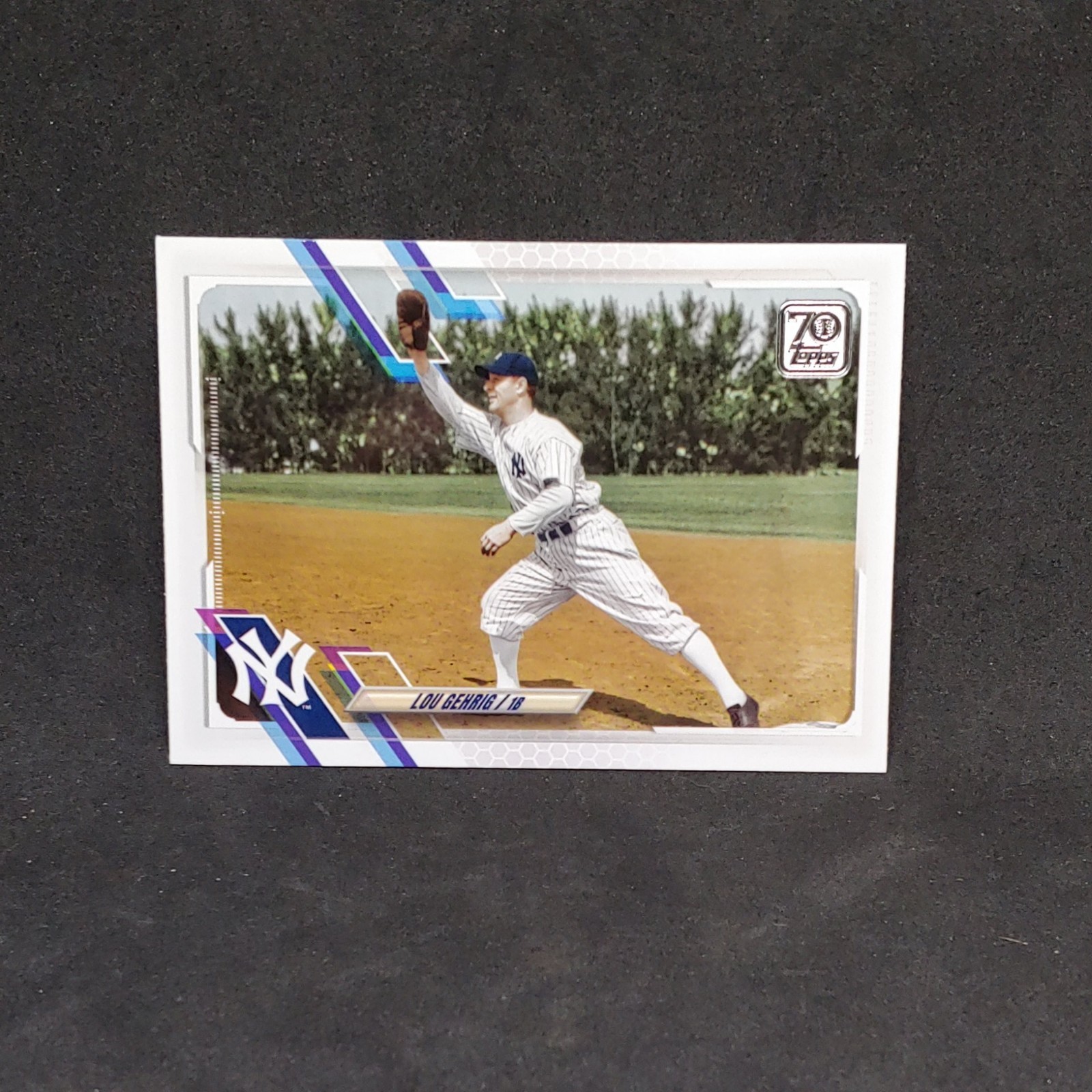 2021 Topps - SP Legend Variation #525 Lou Gehrig Yankees HOF