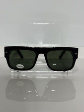 Spy Optics Coleson Shiny Black Acetate custom Green Polarized Sunglasses